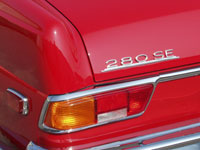 1971 280SE 3.5 Rear