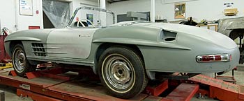 Gullwing 300 SL restoration
