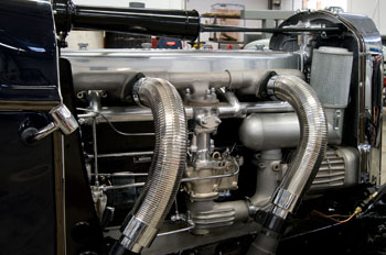 Mercedes-Benz 540 K engine restoration