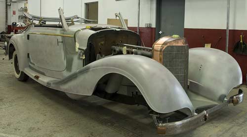 Mercedes-Benz 540K restoration