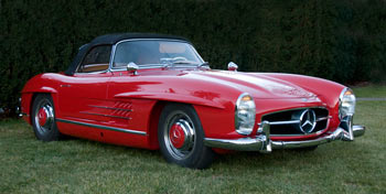 Mercedes-Benz 300 SL Roadster Service and Restoration