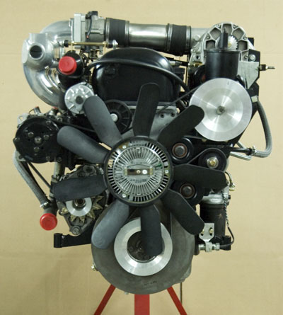 Supercharged 1960 Mercedes-Benz 300 d Engine